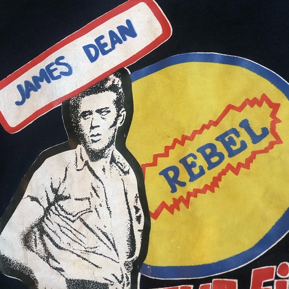 Vintage JAMES DEAN Sweatshirt | Size M | Rare Crewneck pullover - Picture 4 of 5